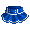 Blue Serafuku Skirt - virtual item (Questing)