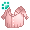 [Animal] Pink Sweater Coat - virtual item (Questing)