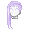 Girl's Sleek Dual Length Purple (Lite) - virtual item (Questing)