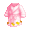 Baby Pink Fuzzy Bathrobe