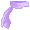 Lilac Scarf - virtual item (Questing)
