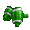 Emerald Galaxy Cannon Blaster - virtual item (Questing)