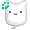 [Animal] Marshmeowllow Mood Bubble - virtual item (Wanted)