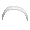 White Basic Headband - virtual item