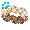 [Animal] Pink Flower Crown - virtual item (Questing)