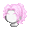 Girl's Wavy Curls Pink (Lite) - virtual item (questing)