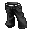 Black GBI Agent Pants - virtual item (questing)