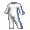 G-Team Ranger Blue Bodysuit - virtual item (Questing)