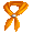 Orange Serafuku Tie - virtual item (questing)