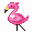 Mini Monsters Flamingo Inhabitant Drop - virtual item (Wanted)