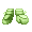 Lime Puff Mittens - virtual item (Wanted)
