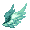 Cherubim's Sea Green Wings - virtual item