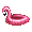 Flamingo Inner Tube - virtual item (Bought)