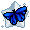 Astra: Fluttering Blue Butterflies