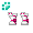 [Animal] Pink Sci-fi Boots - virtual item (Wanted)