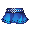 Blue Spunky Skirt - virtual item (Wanted)