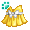 [Animal] Basic Yellow Dress - virtual item