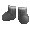 Coal Couture Boots - virtual item (Questing)
