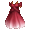Christian Siriano's Magenta Flow Gown - virtual item (bought)