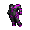 Purple CyberGoth Suit - virtual item (Wanted)