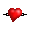 Red Heart Hairpin - virtual item