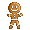 Gingerbread Man Cookie - virtual item (bought)