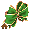 Giant Green Bow - virtual item (Wanted)