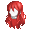 Girl's Tsumu Red (Dark) - virtual item (Questing)