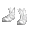 Adamant High Elf Boots - virtual item (Wanted)