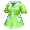 G is for Green Jumpsuit Dress - virtual item (questing)