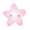 Aquarium Cute Pink Star Sticker - virtual item (Questing)