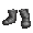 Achromatic Apocaripped Boots - virtual item (Questing)