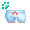 [Animal] Baby Blue Bloomers - virtual item (Questing)