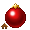 Large Red Tree Ornament - virtual item (questing)