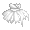 Ripped Ghost White Party Dress - virtual item (donated)