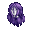 Girl's Kedamono Purple (Dark) - virtual item (questing)