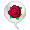 Red Rose Mood Bubble - virtual item (Wanted)