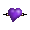 Purple Heart Hairpin - virtual item (Questing)