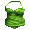 Green Woven One Piece Swimsuit - virtual item