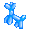 Blue Doggie Animal Balloon - virtual item (wanted)