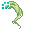 [Animal] Tea Green Swirl Ponytail - virtual item (Wanted)