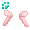 [Animal] Pink Puffy Sleeves - virtual item (Questing)
