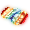 Vivid Rainbow Glowing Cloud Slippers - virtual item (Wanted)