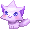 Lilac Kitten Star - virtual item (Questing)