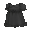 Porcelina Black Babydoll Dress - virtual item