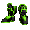 Green Cybernetic Vagrant Boots - virtual item (Wanted)