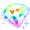 Big Fat Rainbow Diamond - virtual item (Wanted)