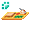 [Animal] Lunch Tray with Orange Juice - virtual item (Questing)