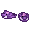Purple Fuzzy Mammoth Slippers - virtual item (Questing)