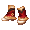 Prince Cardinalis (Gilded Traveling Boots)